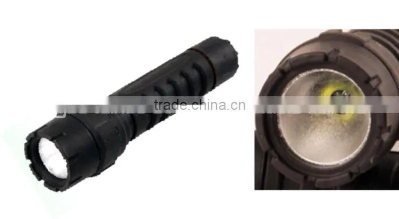 China security led flashlight 3w led