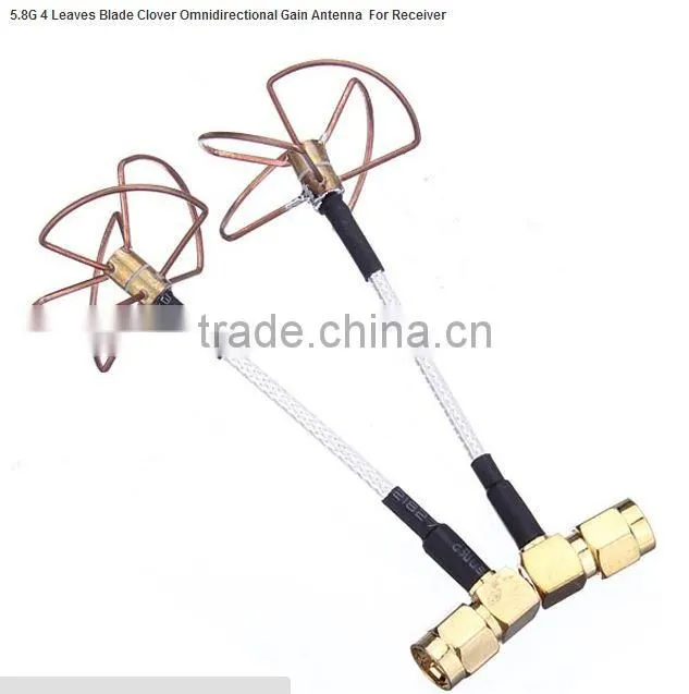 5.8G 4 Leaves Omnidirectional high Gain FPV CCTV Antenna For Receiver
