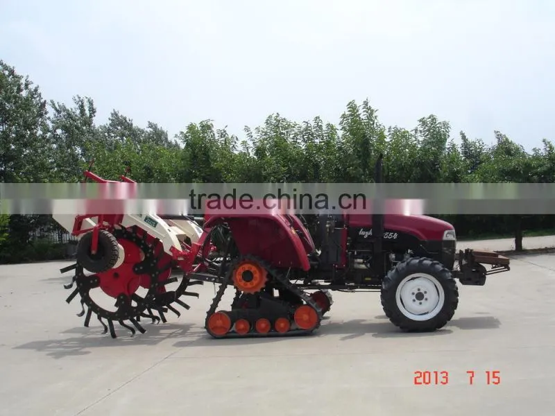 Long rhizome crops ditcher and scarafying machine