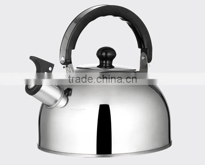 high quality stainless steel whisting kettle