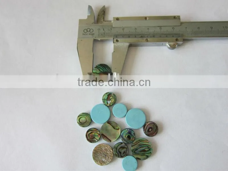 oval shaped abalone buttons for instruments
