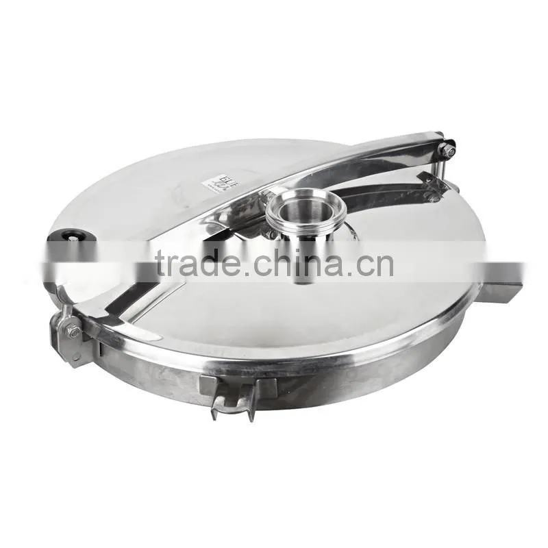 BLS sanitary stainless steel pressure tank manway