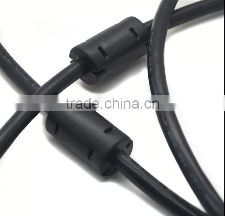 High quality 1.5M VGA to DVI DVI-I(24+5) to VGA Video Monitor Cable(VGA to DVI-I Cable)