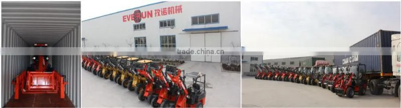 Everun Telescopic Wheel Loader ER1500 with Rops&Fops