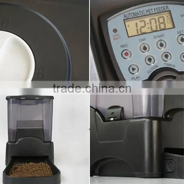 10L Automatic Program Auto Pet Dog Food Bowl Automatic Dog Feeder