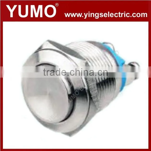 19mm metal push button ABS16S-G1 Momentary IK67 push button
