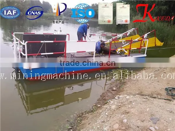 Amphibious Weed Harvester
