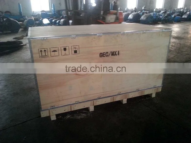 350L flow horizontal triplex piston high pressure slurry pump