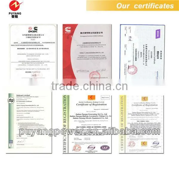 Low consumption 450kva portable generator price list