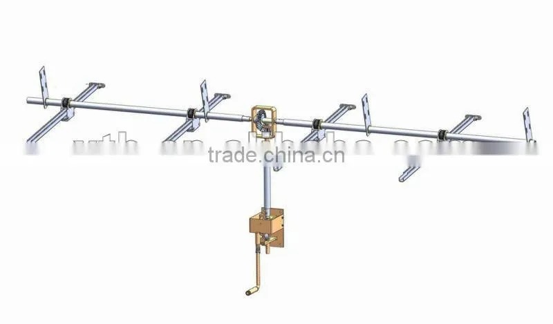 Manual Gear Box for greenhouse ventilation