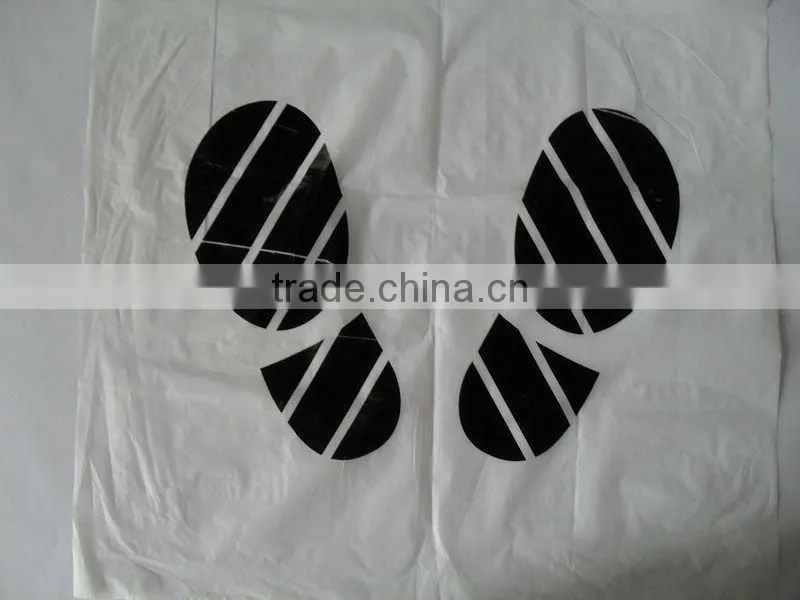 White Plastic Disposable Car Foot floor Mats for car