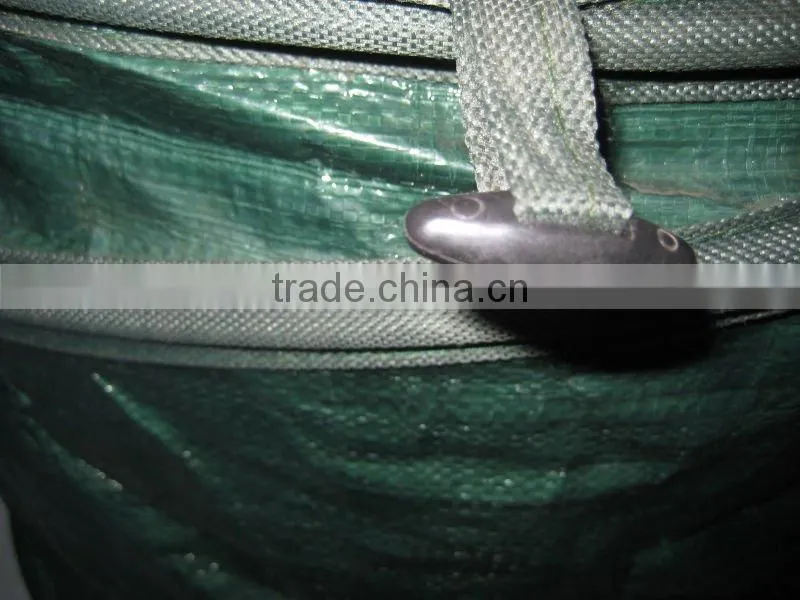 Multifunctional PE foldable garden bag holder