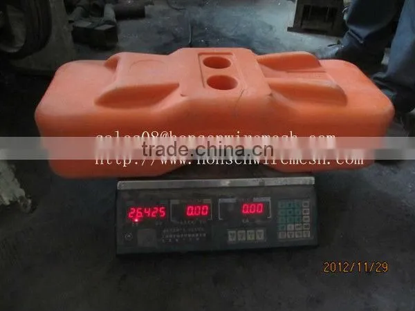 2015 the very best selling portable blocked temporary fencing footing base feet