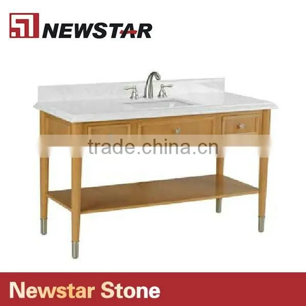 Hotel functional Vanity Base with Solid Wood Legs