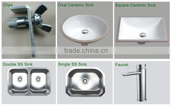 Newstar black granite bathroom countertop