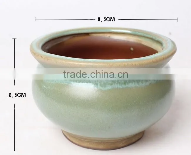 New design small indoor succulents ceramic flower pots