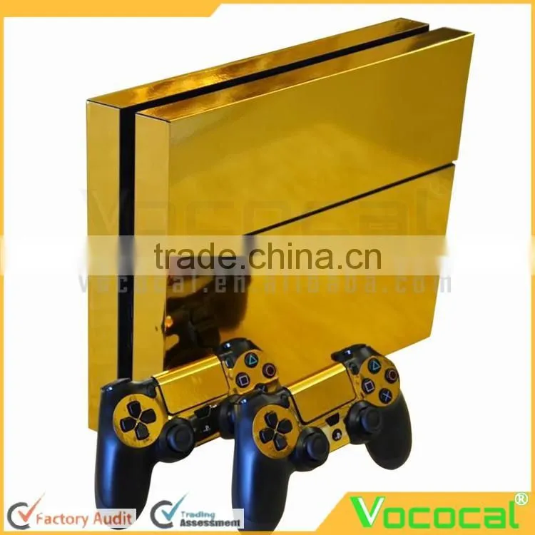 Vinyl Decal Protector Skin Sticker for Sony Playstation 4 PS4 and Two Controller