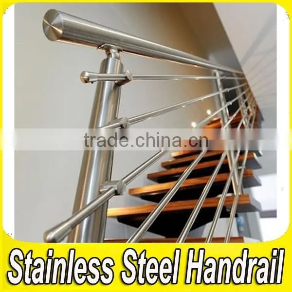 Damp-proof 304 Stainless Steel Stair Balcony Glass Handrail Price