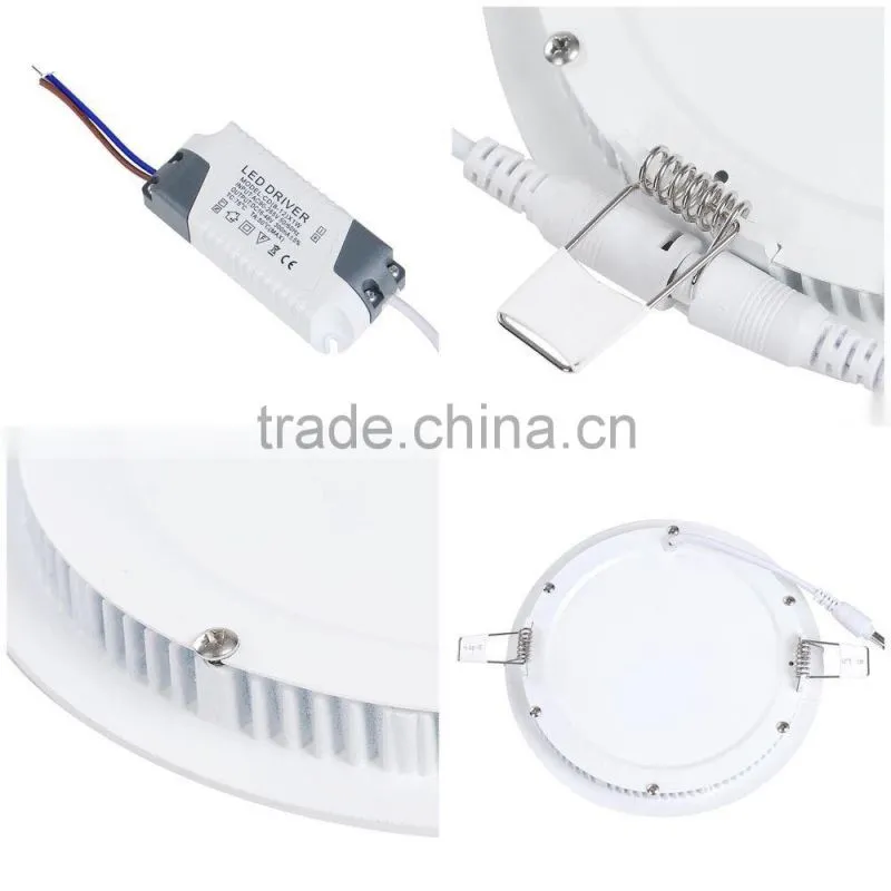 led down light ce rohs epistar chip recessed lighting with CRI>80 17w