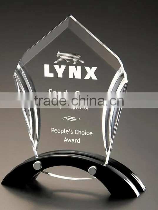 High quality beautiful acrylic trophy for prize