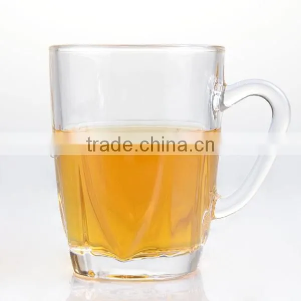 2016 summer style beer glass cup with handle