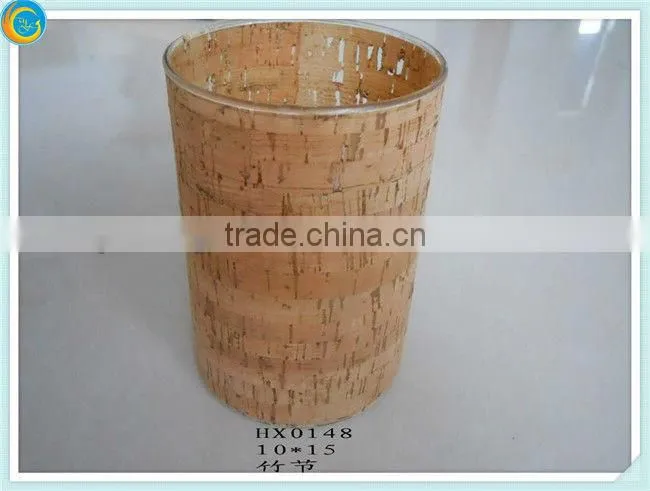 Crystal vases decoration