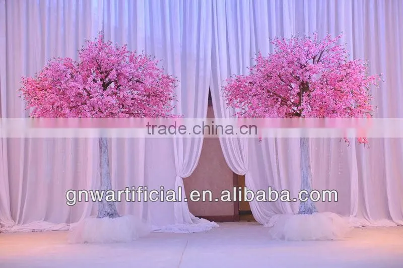 BLS047 GNW 12ft Height Artificial Tree for Weddings Decoration Materials Wedding Blossom Tree China Wholesale