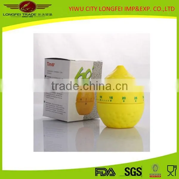 Kitchen Appliance Decorative Yellow Lemon Kitchen Timer