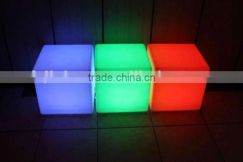 practical plastic led cube