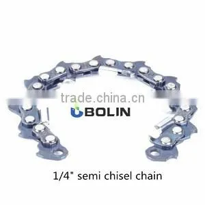 China Manufacture Bolin Brand 12" 3/8"lp .050"gauge Semi Chisel Chain Saw chain