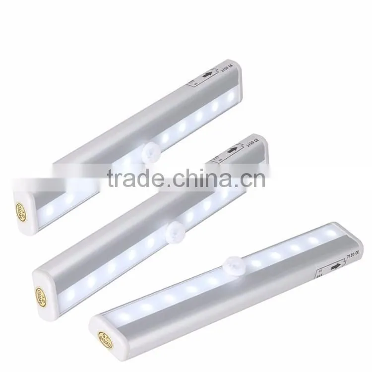 LED PIR Motion Sensor Closet Wardrobe Cupboard Cabinet Night Light