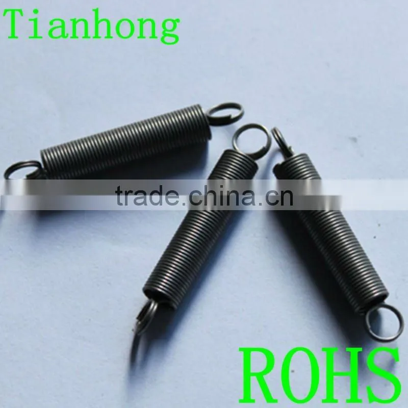 Precise industrial extension springs with different shape of hooks