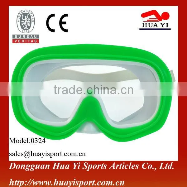 Diving equipment diving mask and snorkel set with attractive color to choice