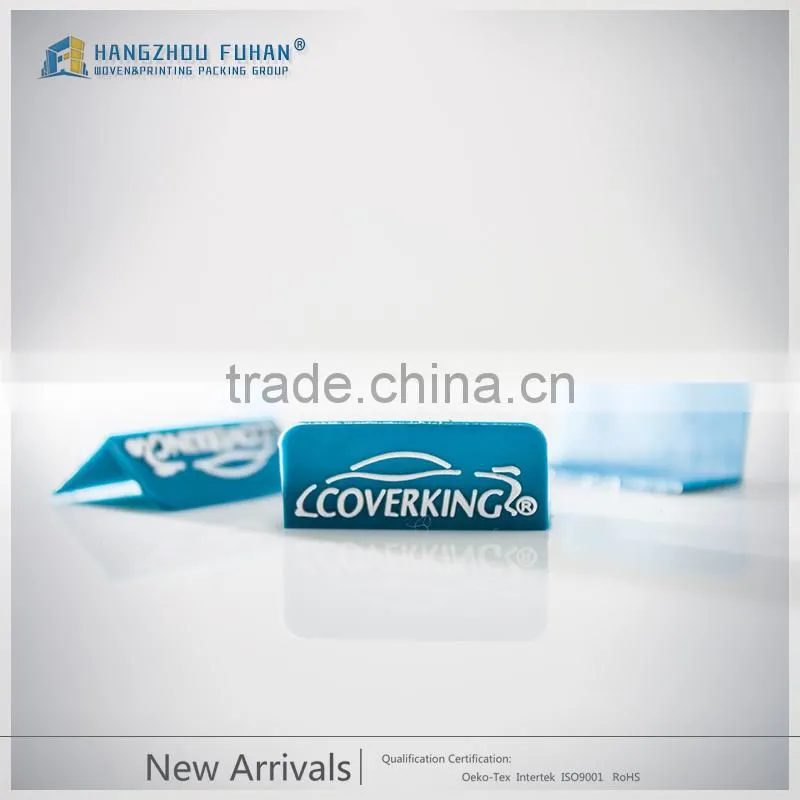 Made and Design High Quality Garment PVC Rubber Label