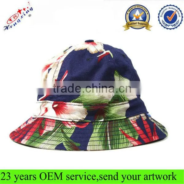 China made cool cheap floral wholesale blank designer custom bucket hats