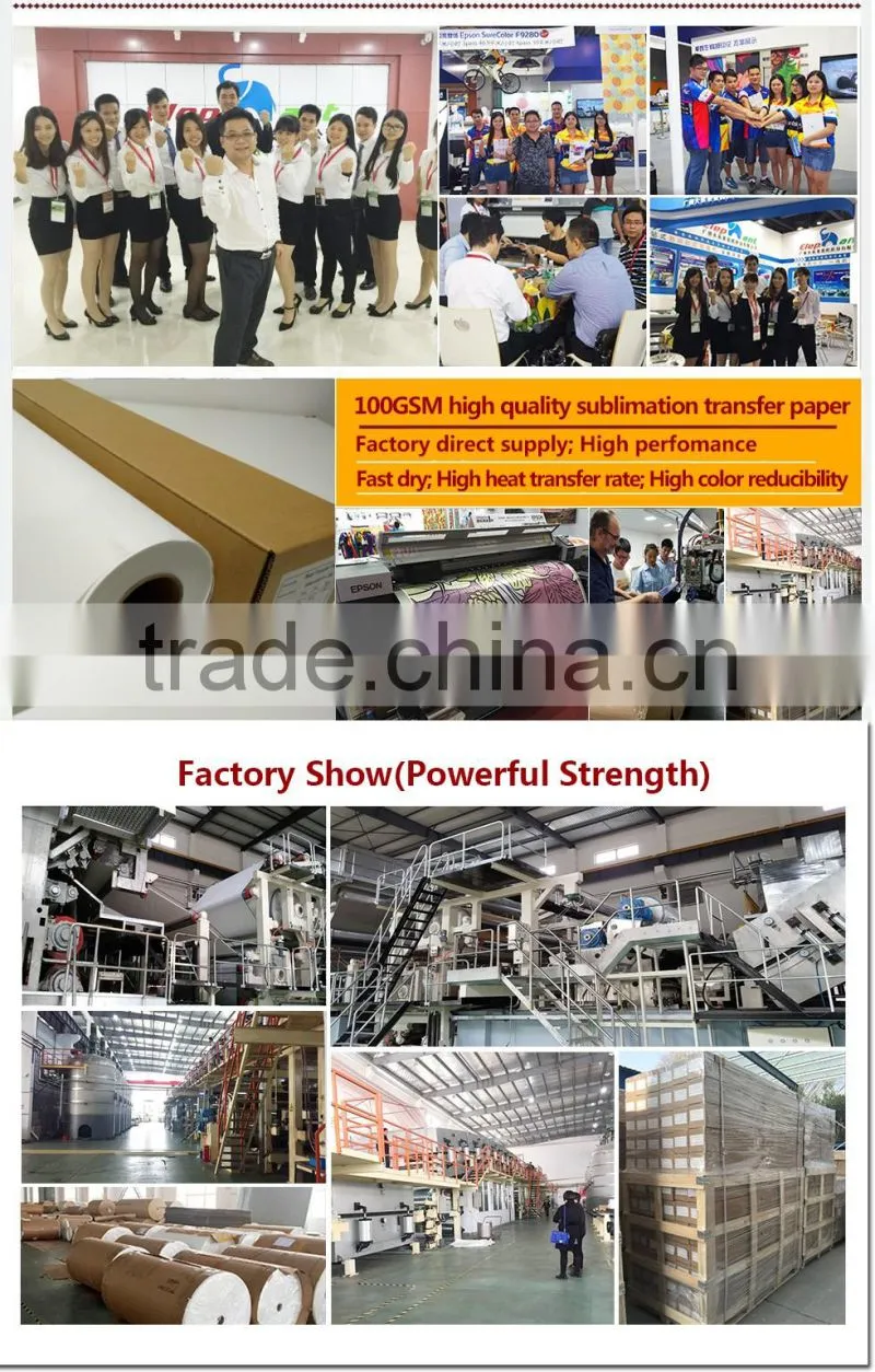 heat transfer paper rolls textile printing