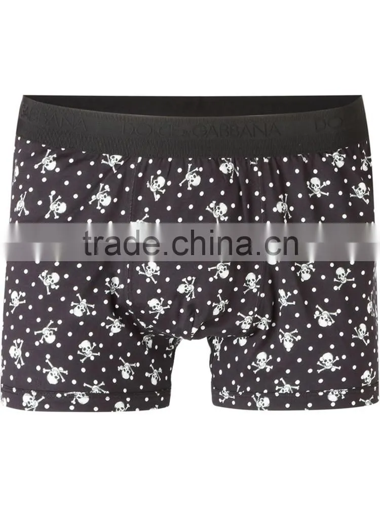 Cheap 100% polyester loose boxer shorts mens shorts with inner brief