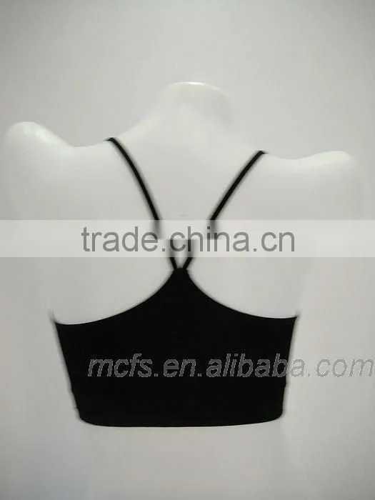Plain tube bra ladies underwear girls fashion lingerie sexy women's seamless sport bra