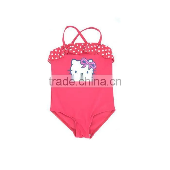 Top Seller Custom Print Big Price Drop Kids Swimwear Models