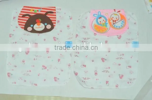 new 2016 china wholesale cute printed baby sweat-absordent towel