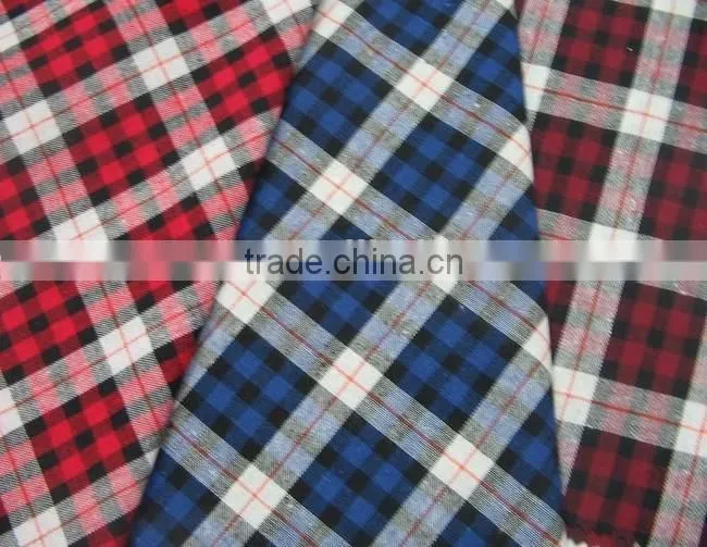 100 cotton yarn dyed fabric