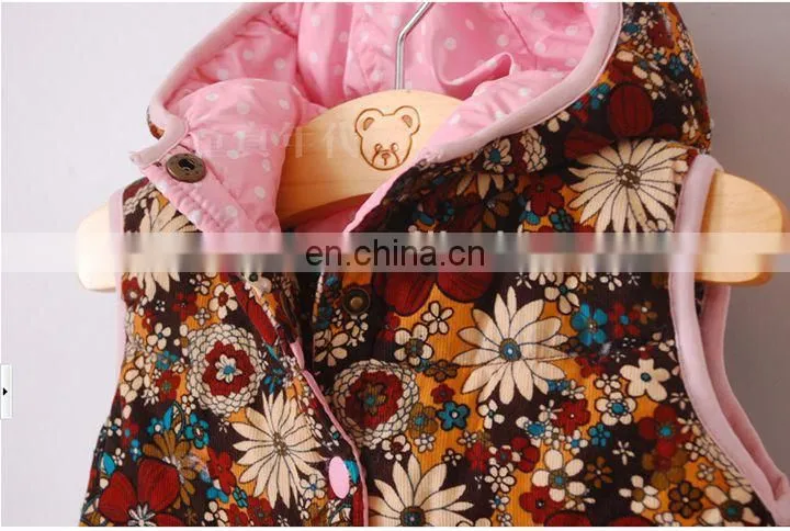 CORDUROY GIRL'S VEST