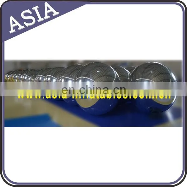 Inflatable mirror balloon for tent decoration