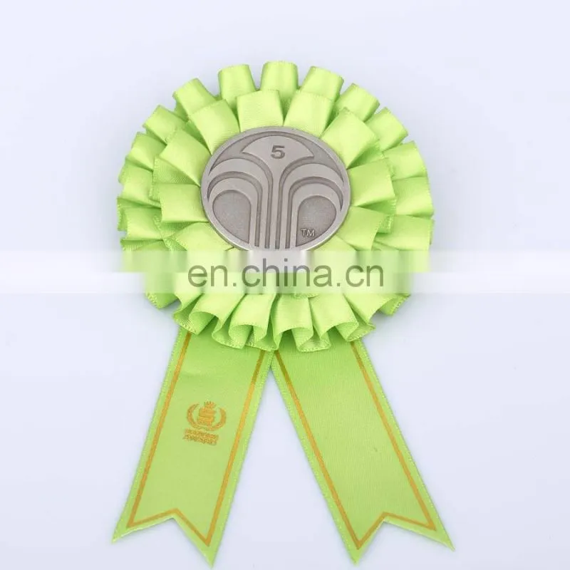 Award ribbon rosette/ribbon flower for wedding ceremony