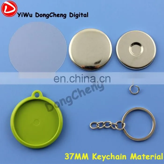 New Pro 1-1/2"37MM Badge bouton Making Machine + Circle Cutter+keychain with button+magnetic button+pin button 37MMbadge Package