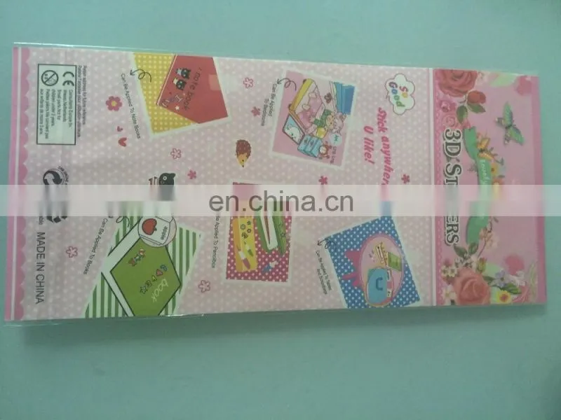 New Arrival ! cheap promotional custom Bubble foam stickers