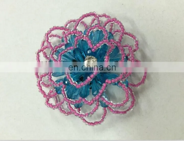 Wholesale fancy designer coat clothing buttons beaded buttons custom made plastic buttons for clothing