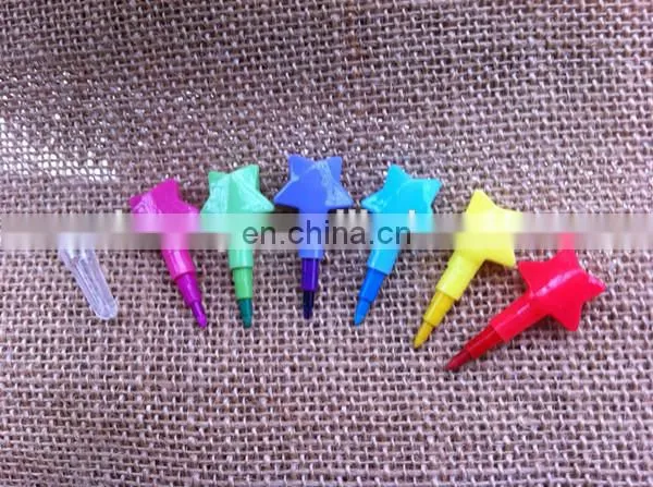 Star Stackable Crayon - 6 Color Set