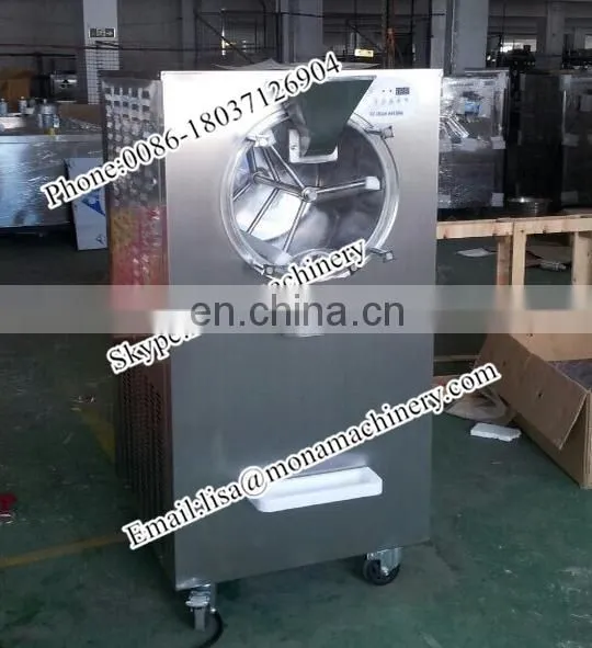 Top quality hard ice cream machine / table top small batch freezer for shop