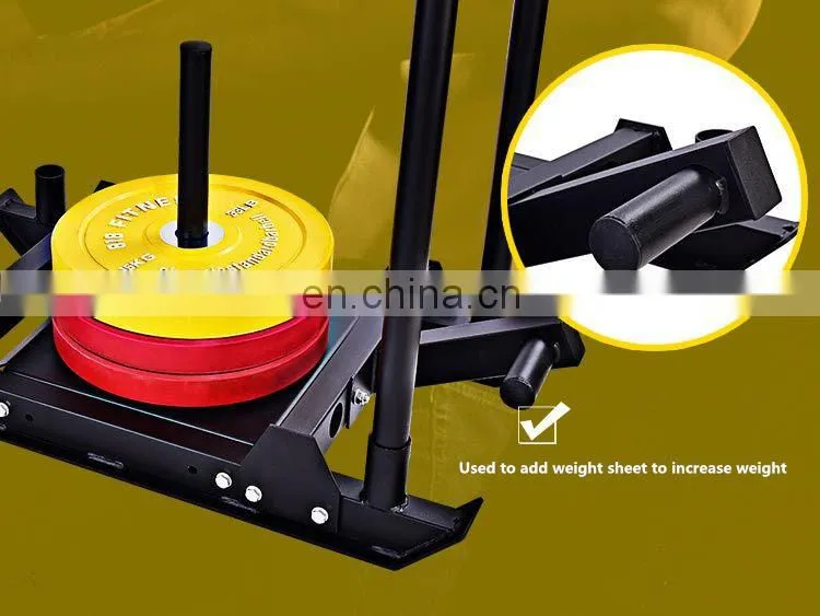Weight bearing Explosive Force Training Gym push style sled SLED DRAG